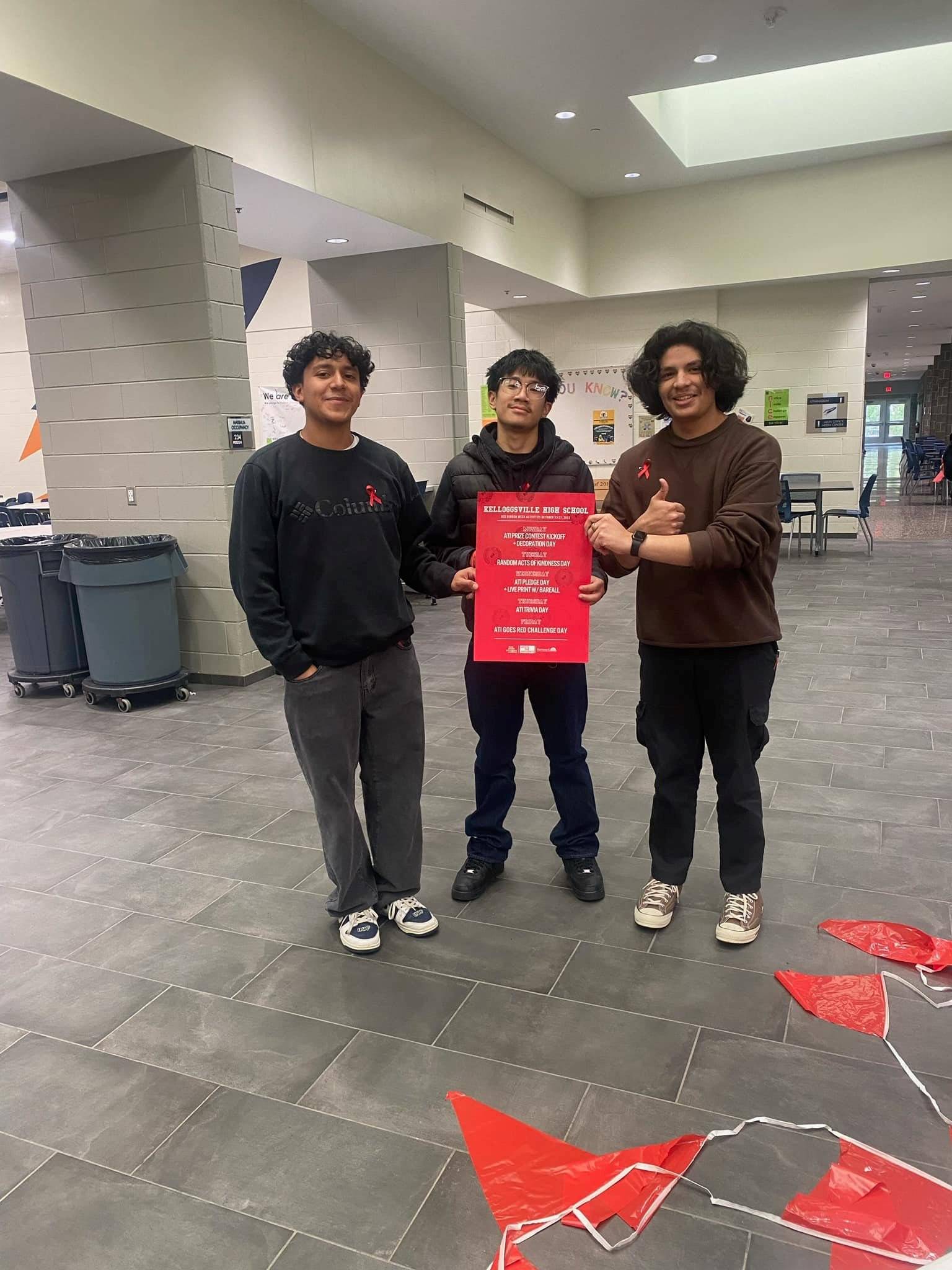 3 students during red ribbon week